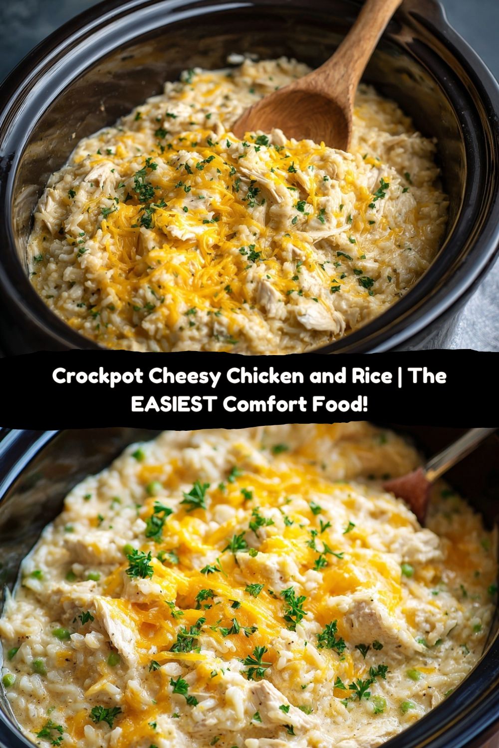 Crockpot Cheesy Chicken and Rice