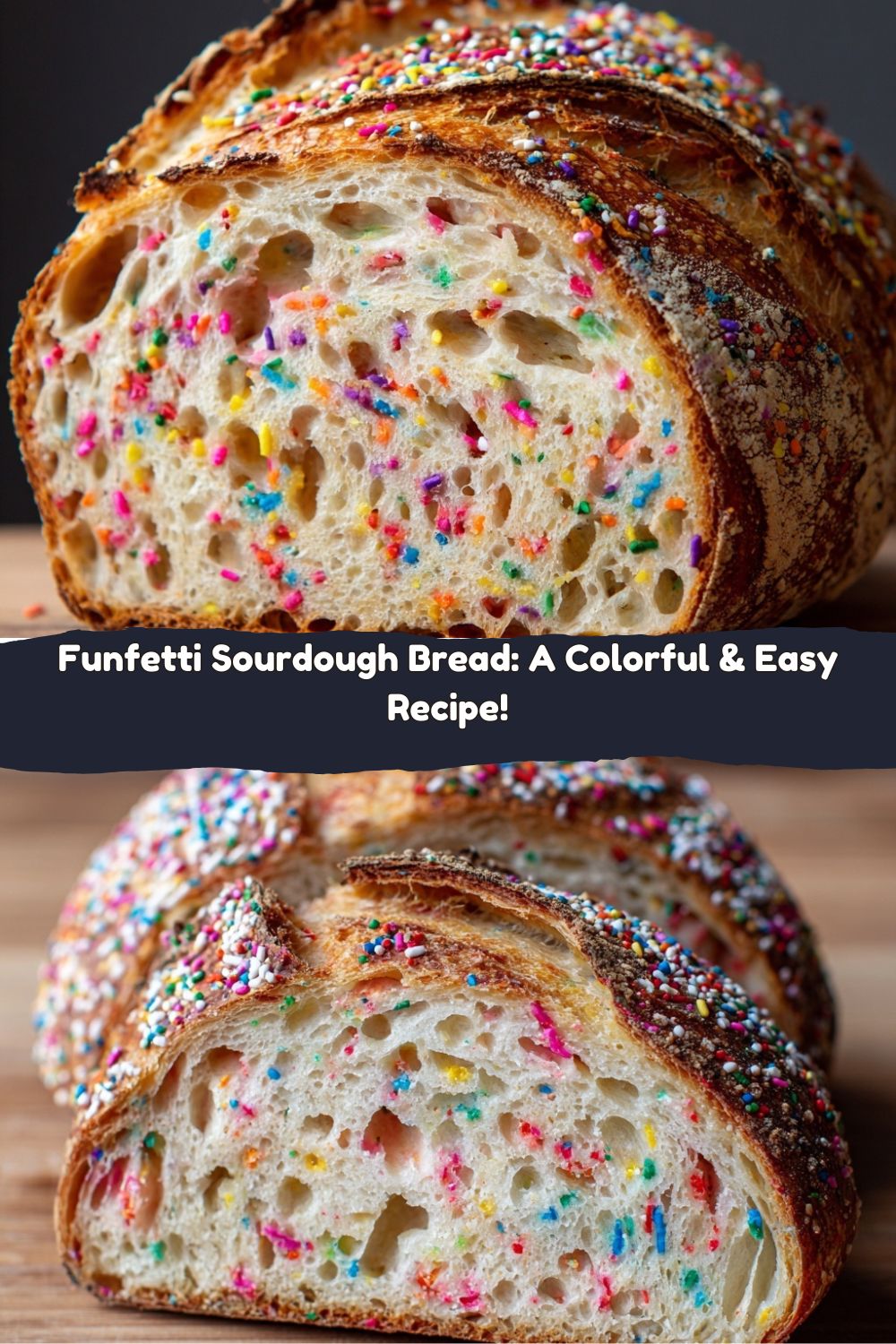 Funfetti Sourdough Bread