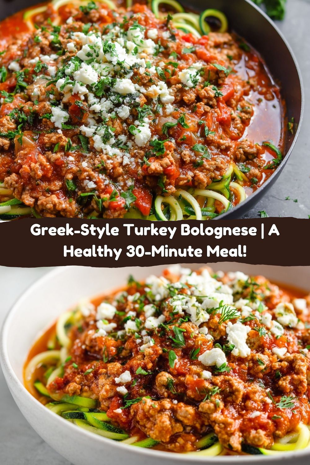 Turkey Bolognese Greek-Style