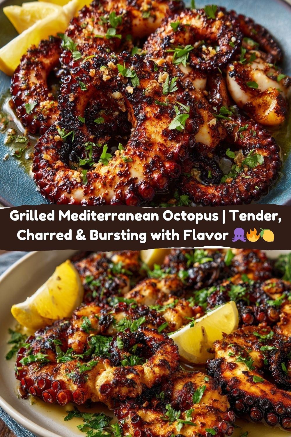 Grilled Mediterranean Octopus