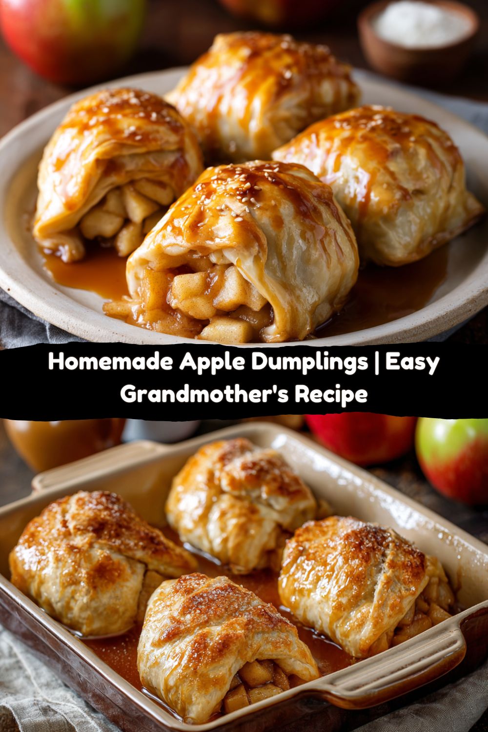Homemade Apple Dumplings