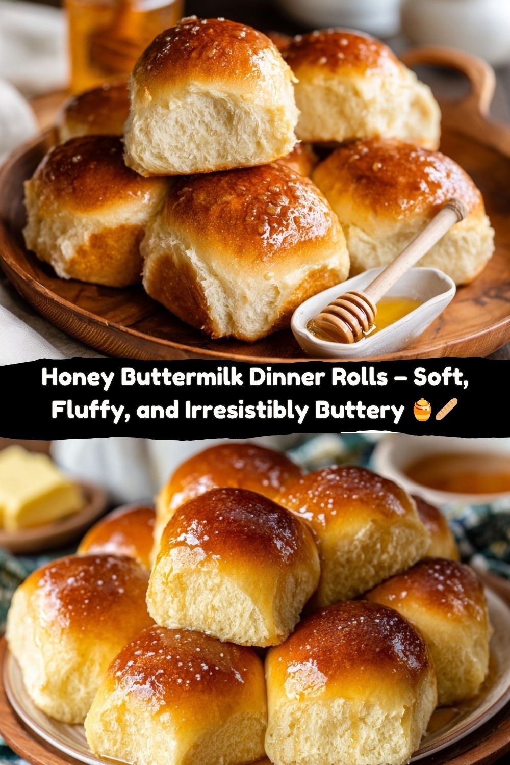 Honey Buttermilk Dinner Rolls