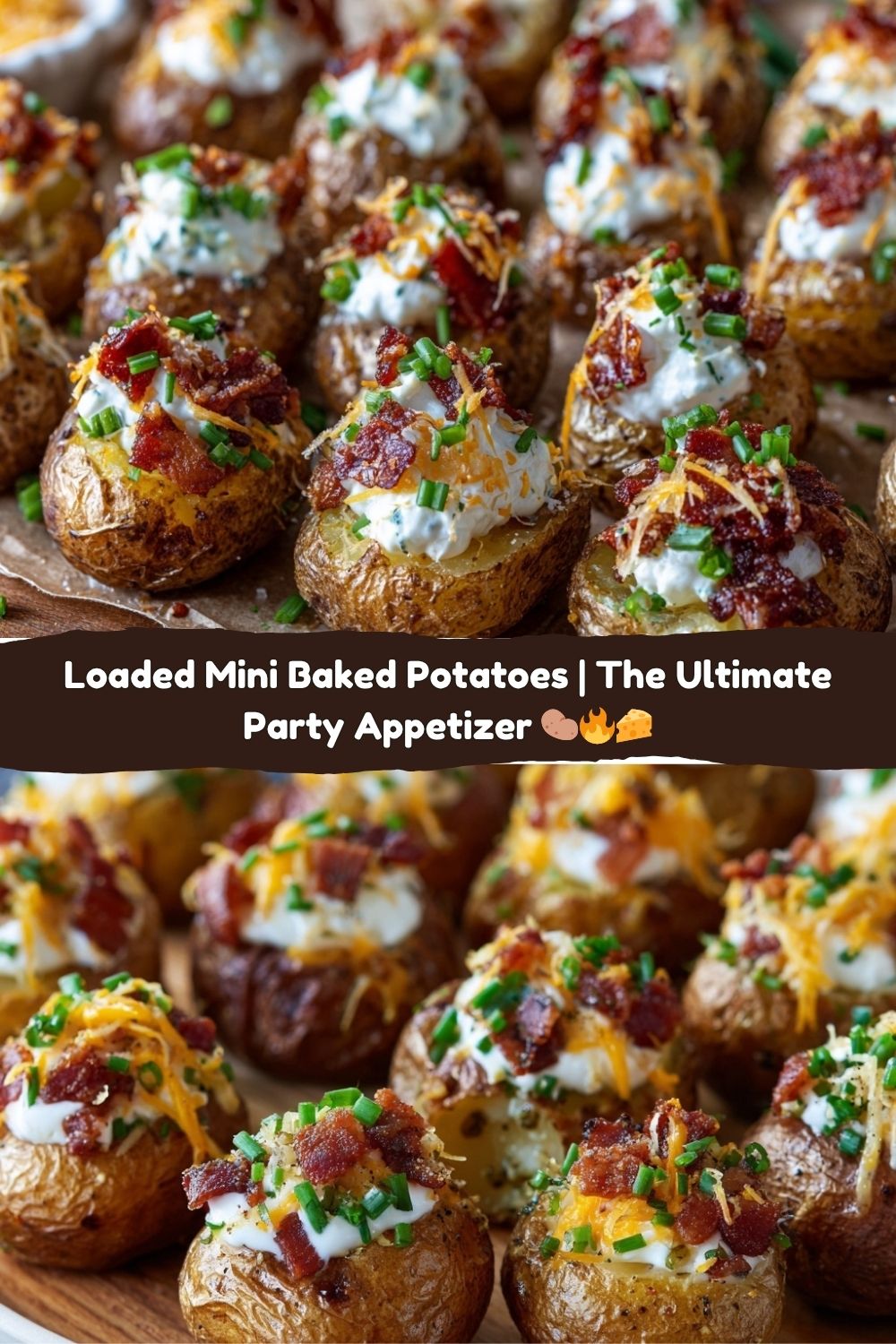 Loaded Mini Baked Potatoes