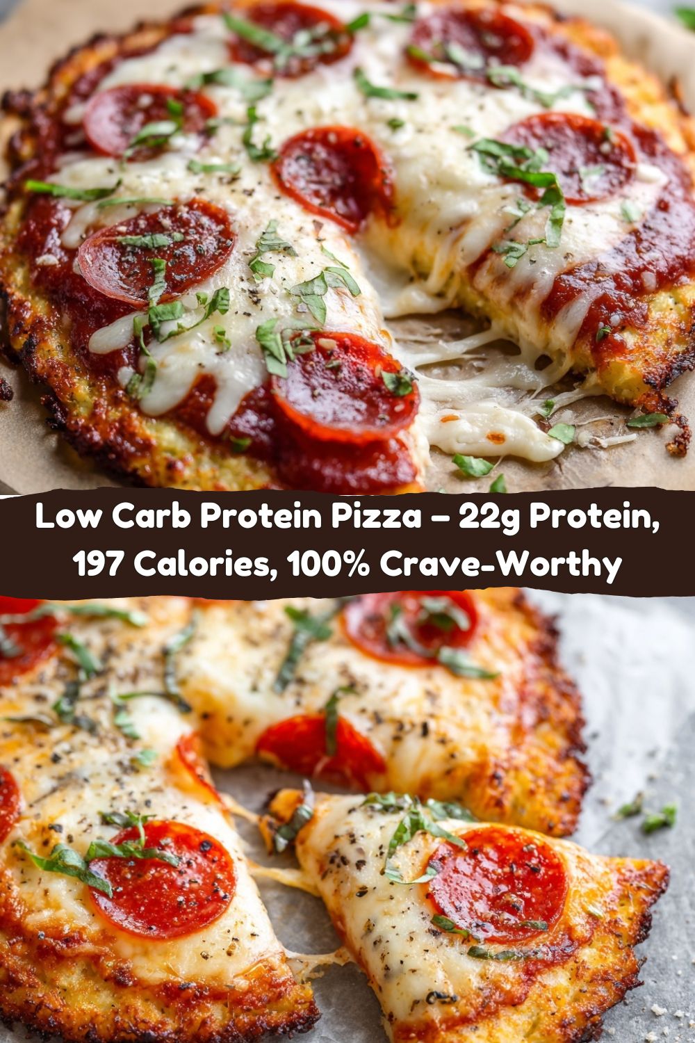 Low Carb Protein Pizza