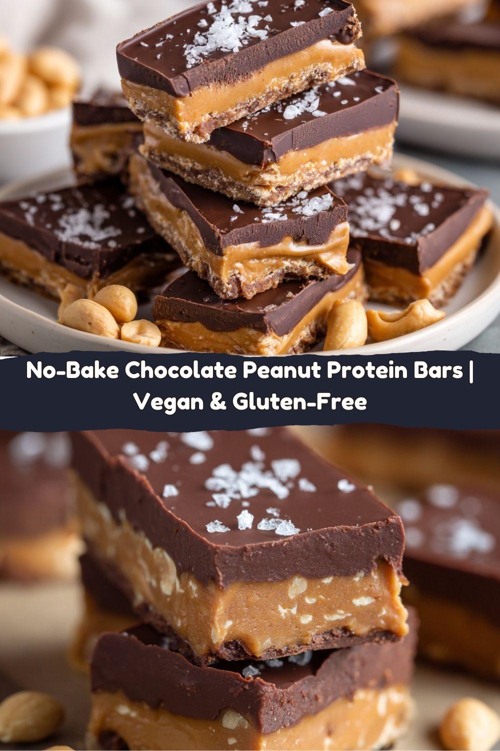 Chocolate Peanut Protein Candy Bars
