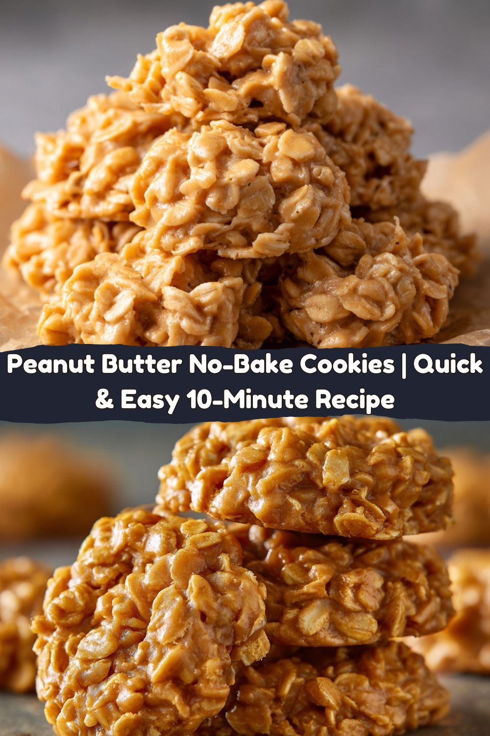 Peanut Butter No-Bake Cookies