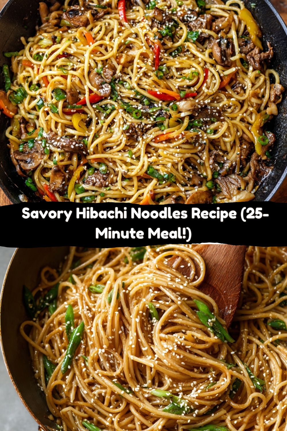 Savory Hibachi Noodles