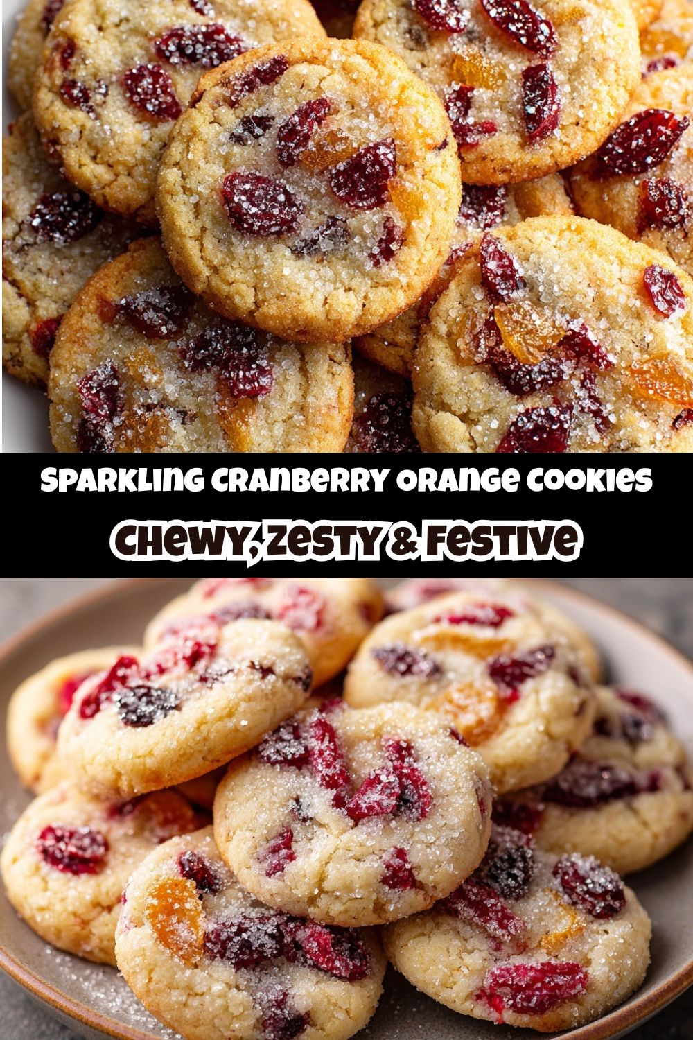  Cranberry Orange Cookies 