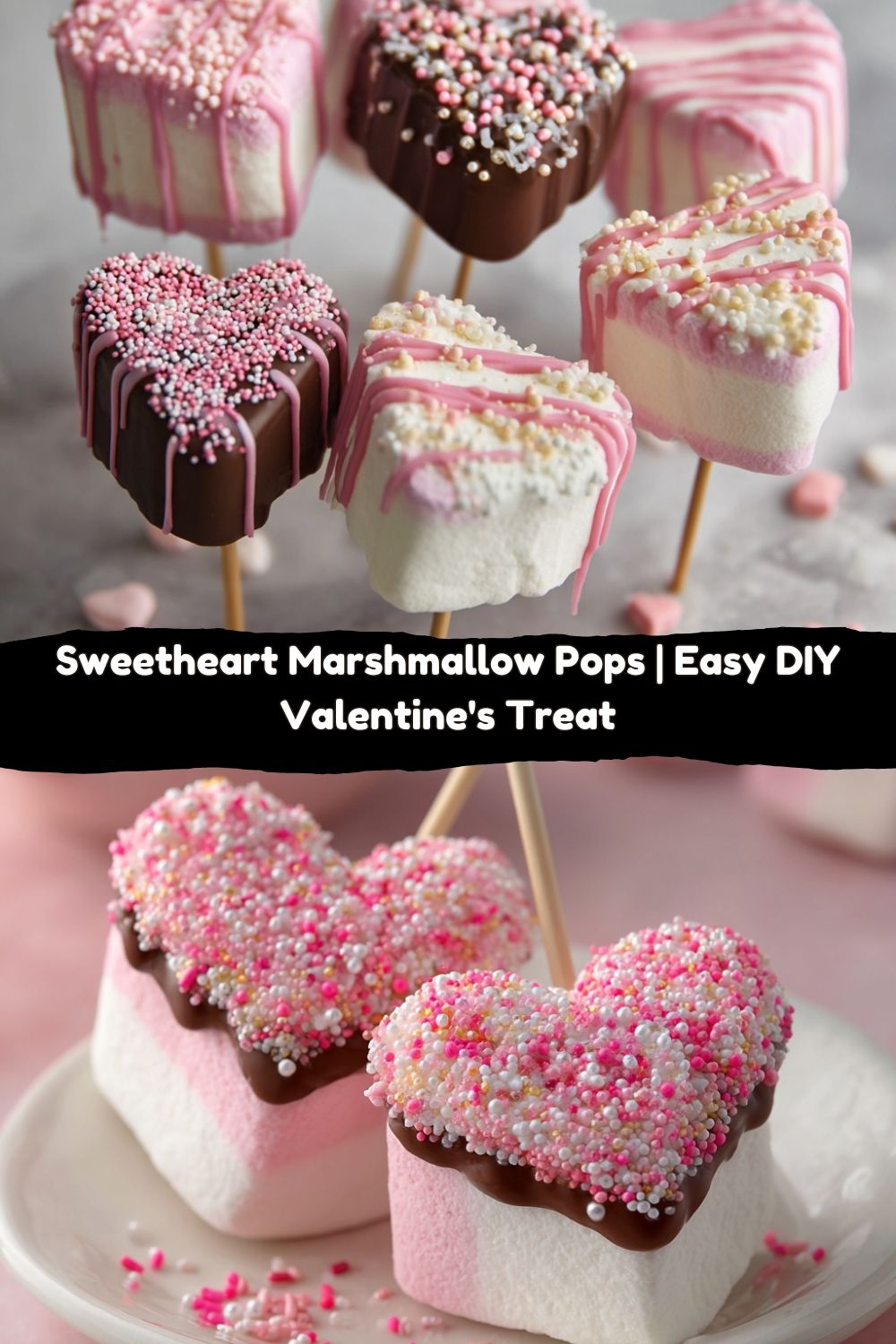 Sweetheart Marshmallow Pops