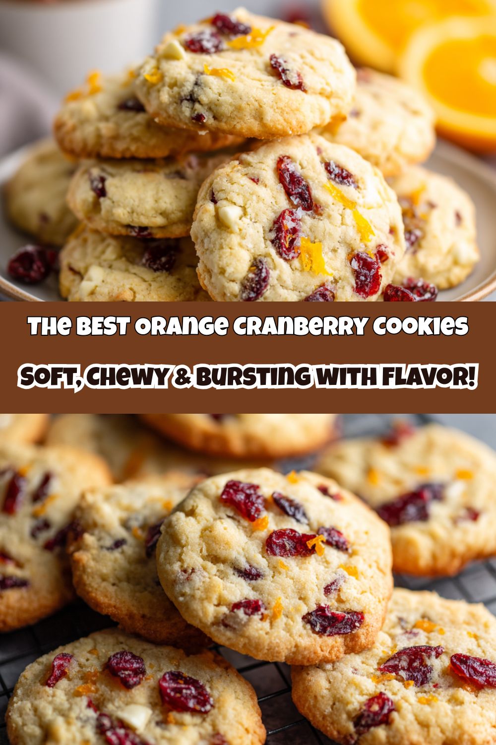 Orange Cranberry Cookies