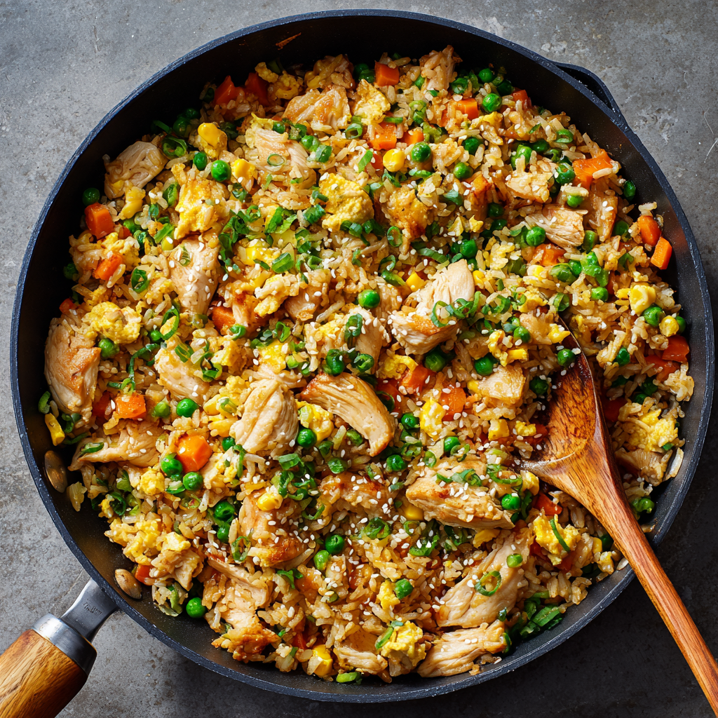 15-Minute Chicken Fried Rice
