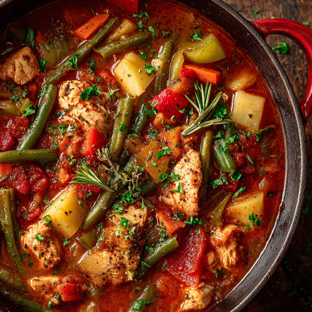 Hearty Chicken and Vegetable Stew