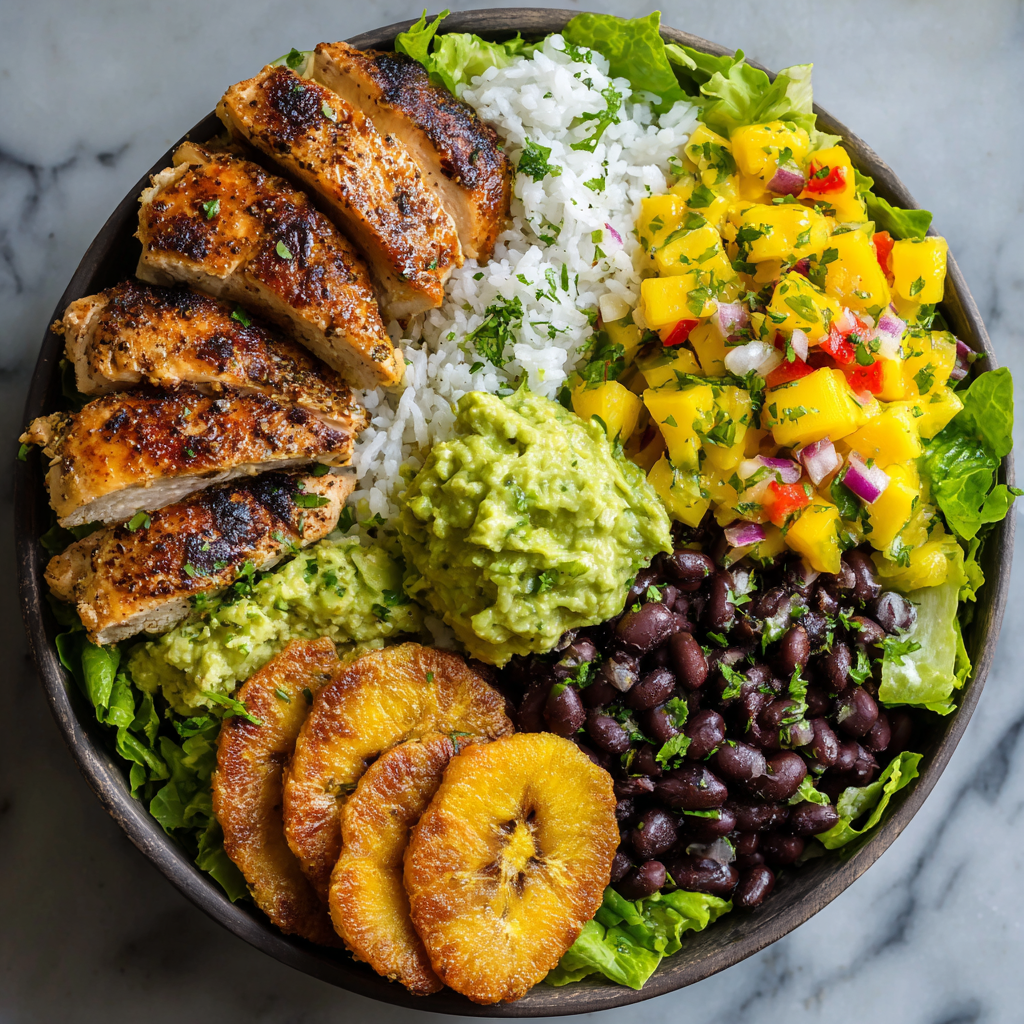 Lemon Pepper Chicken Bowl Recipe