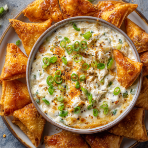 Creamy Crab Rangoon Dip