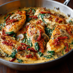 Creamy Tuscan Chicken Tenders