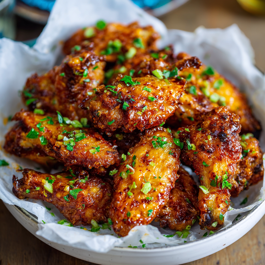 Crispy Bang Bang Chicken Wings