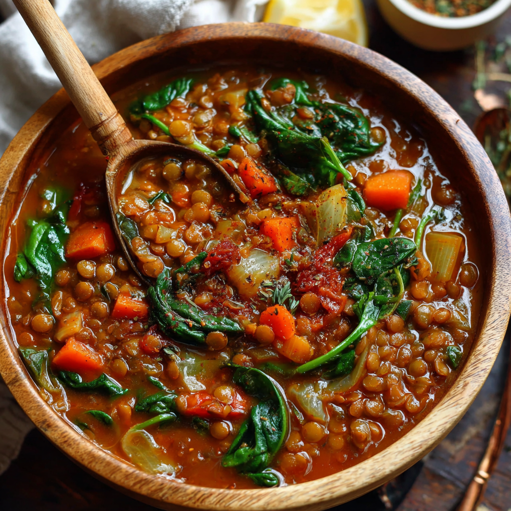 Hearty Vegetable Lentil Soup