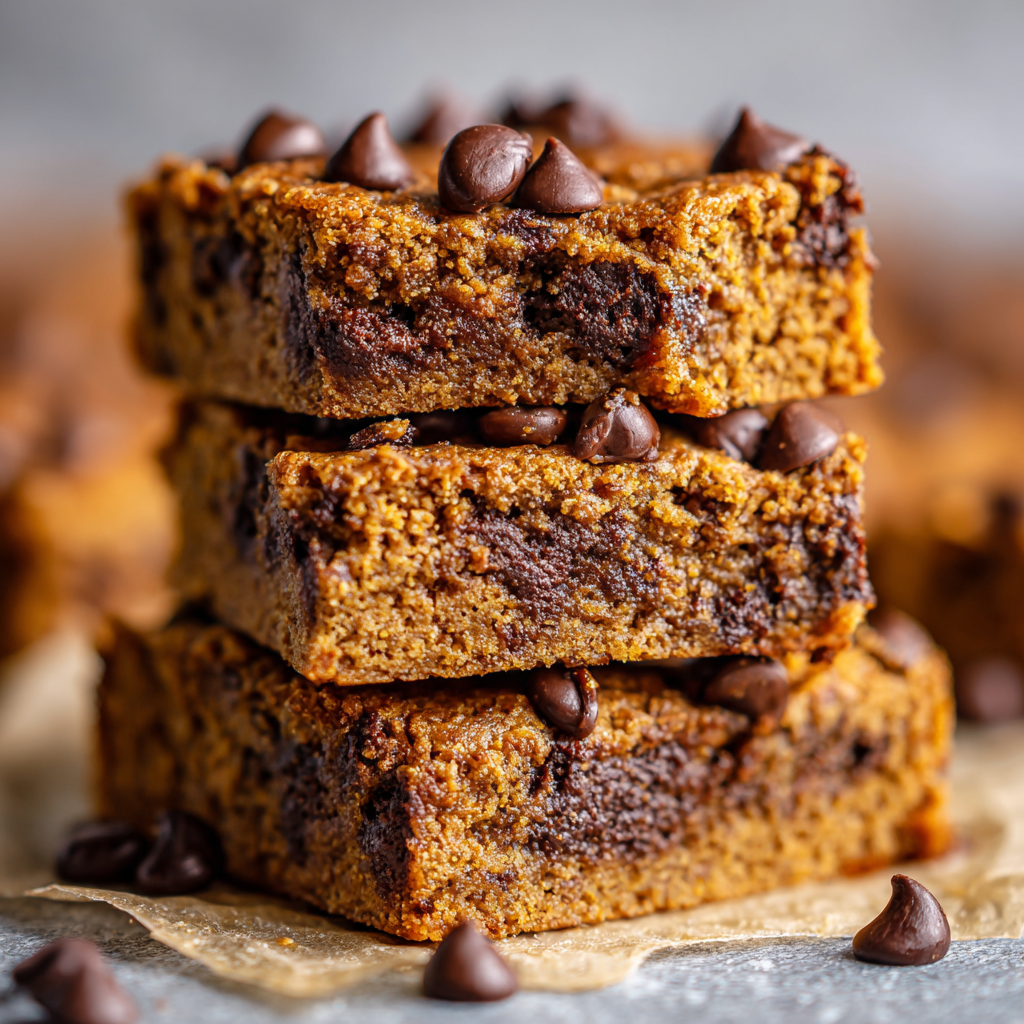 Healthy Chickpea Blondies