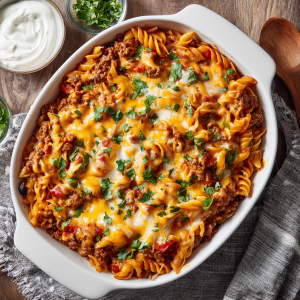 Enchilada Pasta Bake