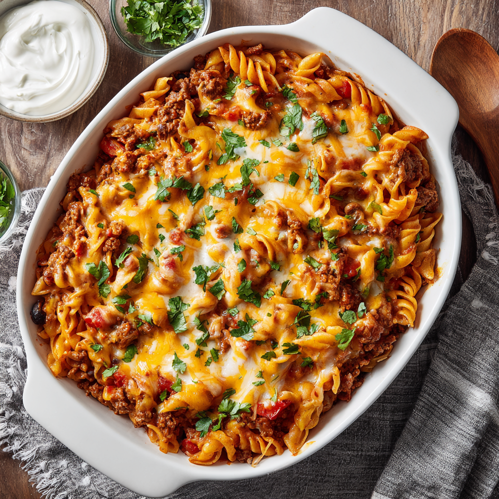 Enchilada Pasta Bake