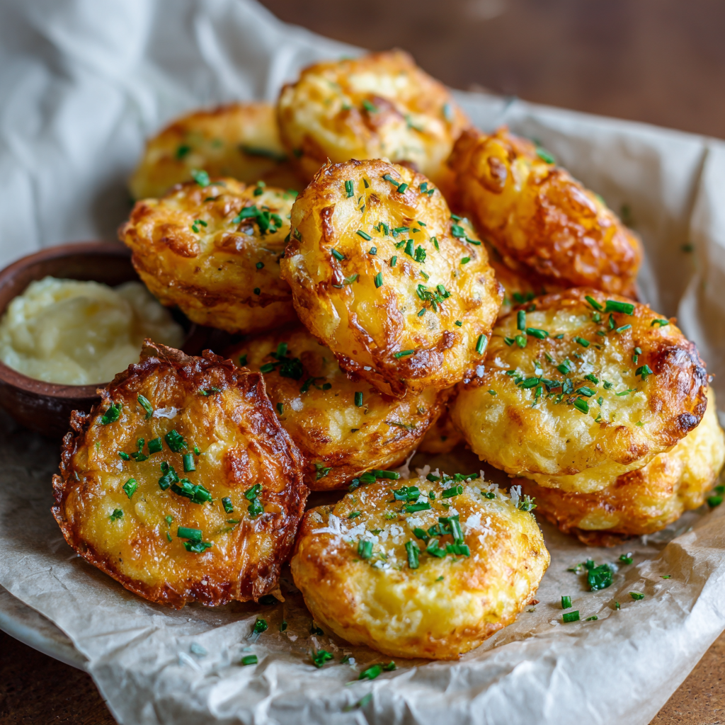 Leftover Mashed Potato Cheese Puffs