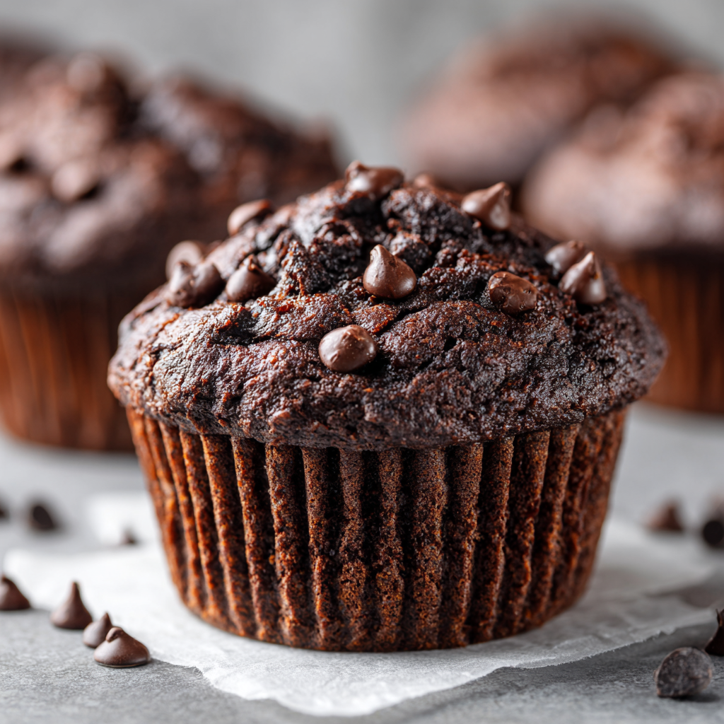 Double Chocolate Muffins