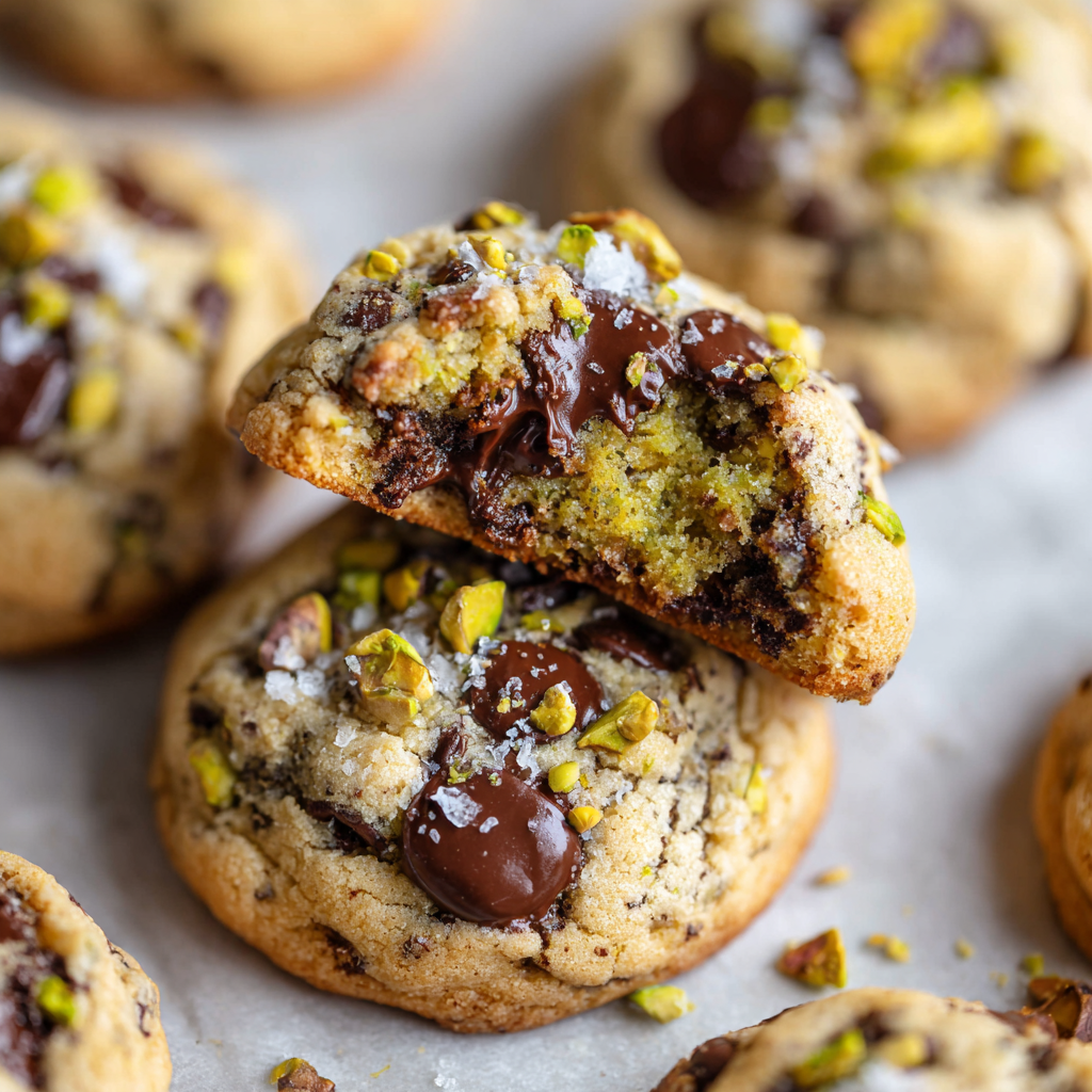 Pistachio Cream Cookies
