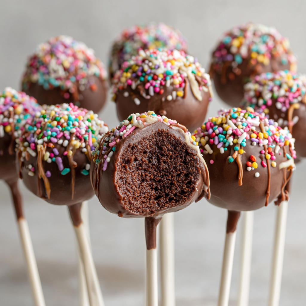 Decadent Chocolate Cake Pops