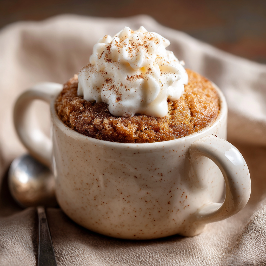 Cinnamon Mug Cake