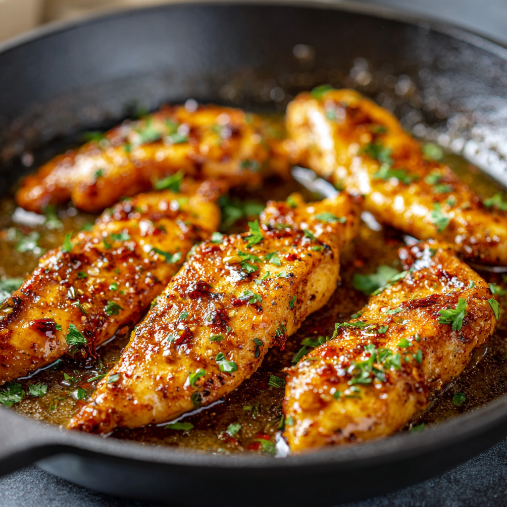 Cajun Honey Butter Chicken Tenders