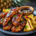 Sticky Pineapple Teriyaki Chicken Tenders