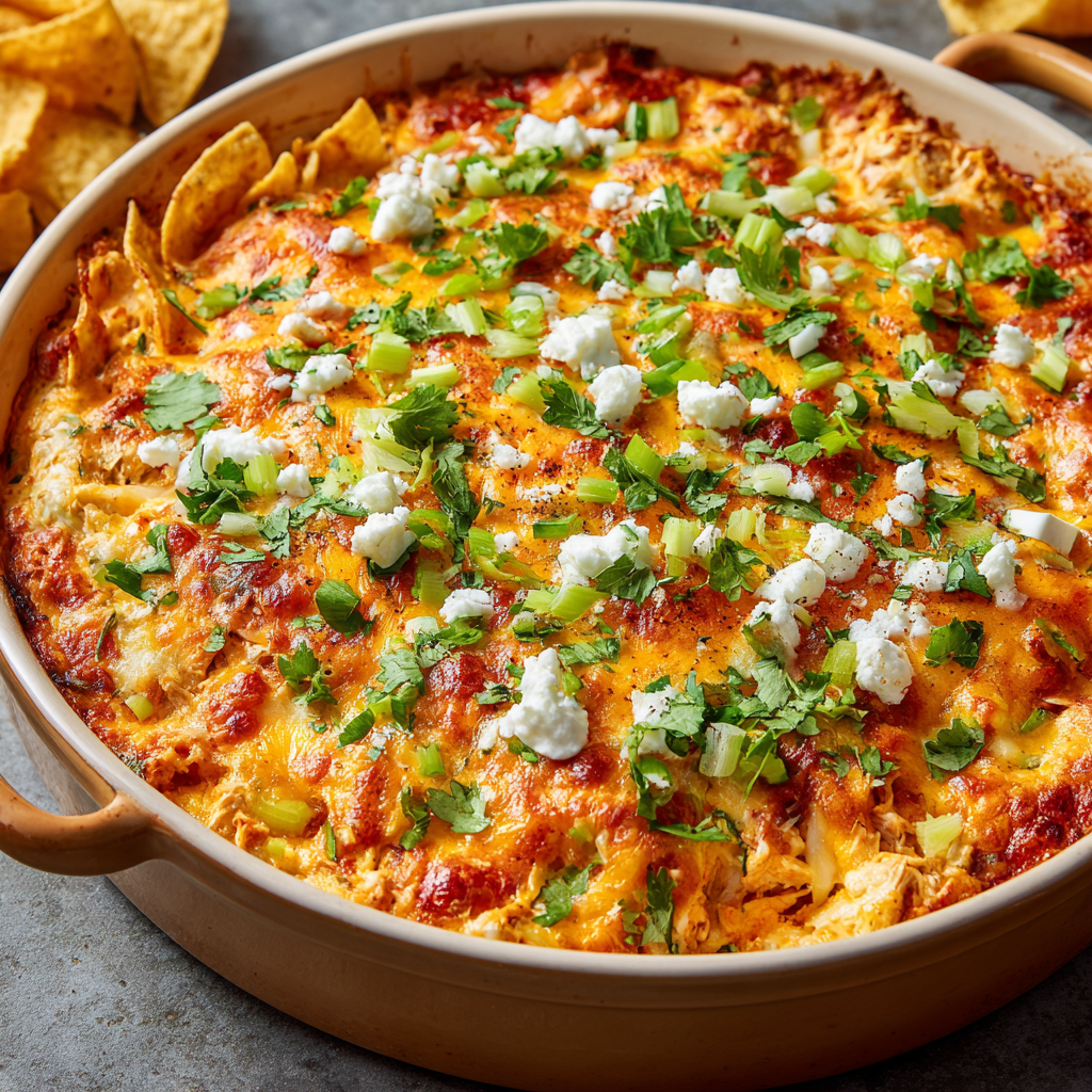 Rolled Taco Dip Bake