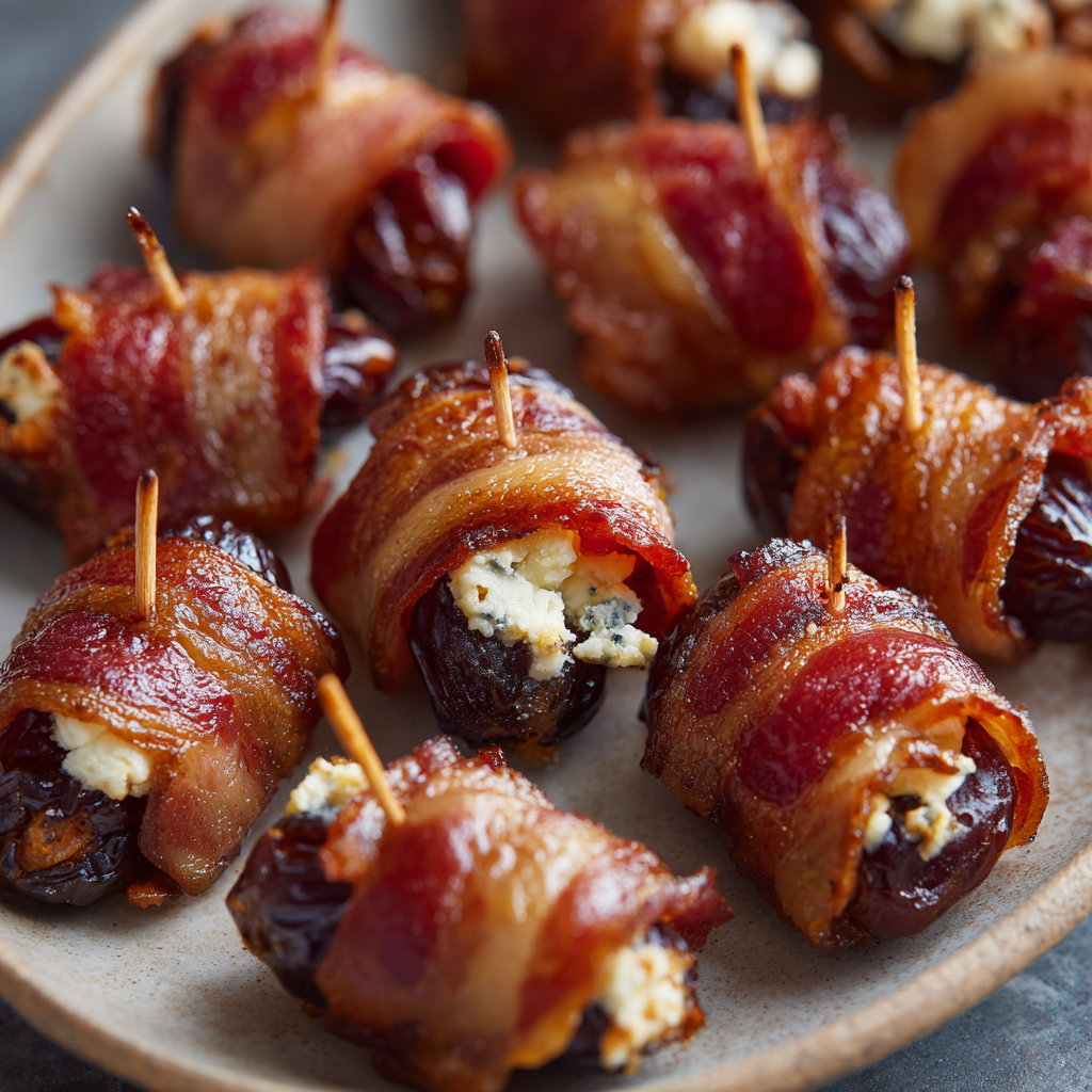 Bacon-Wrapped Dates Recipe