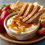Crockpot Churro Cheesecake Dip