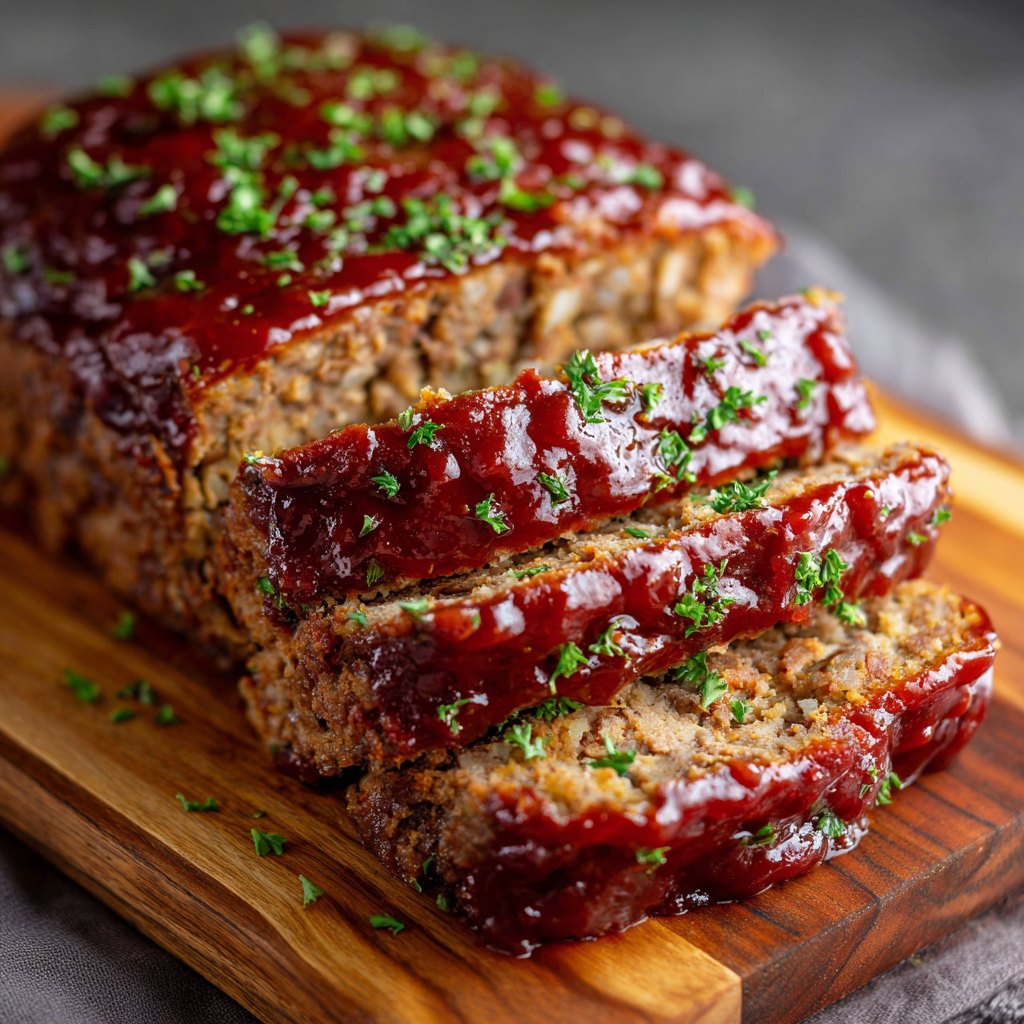 Classic Meatloaf with the Best Glaze