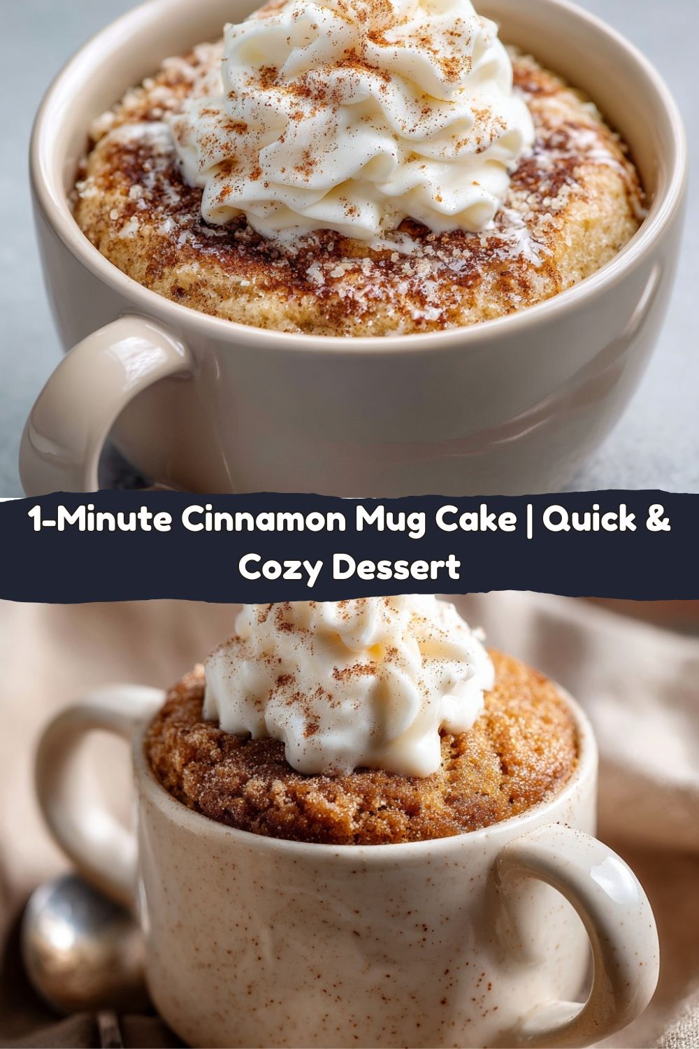 Cinnamon Mug Cake