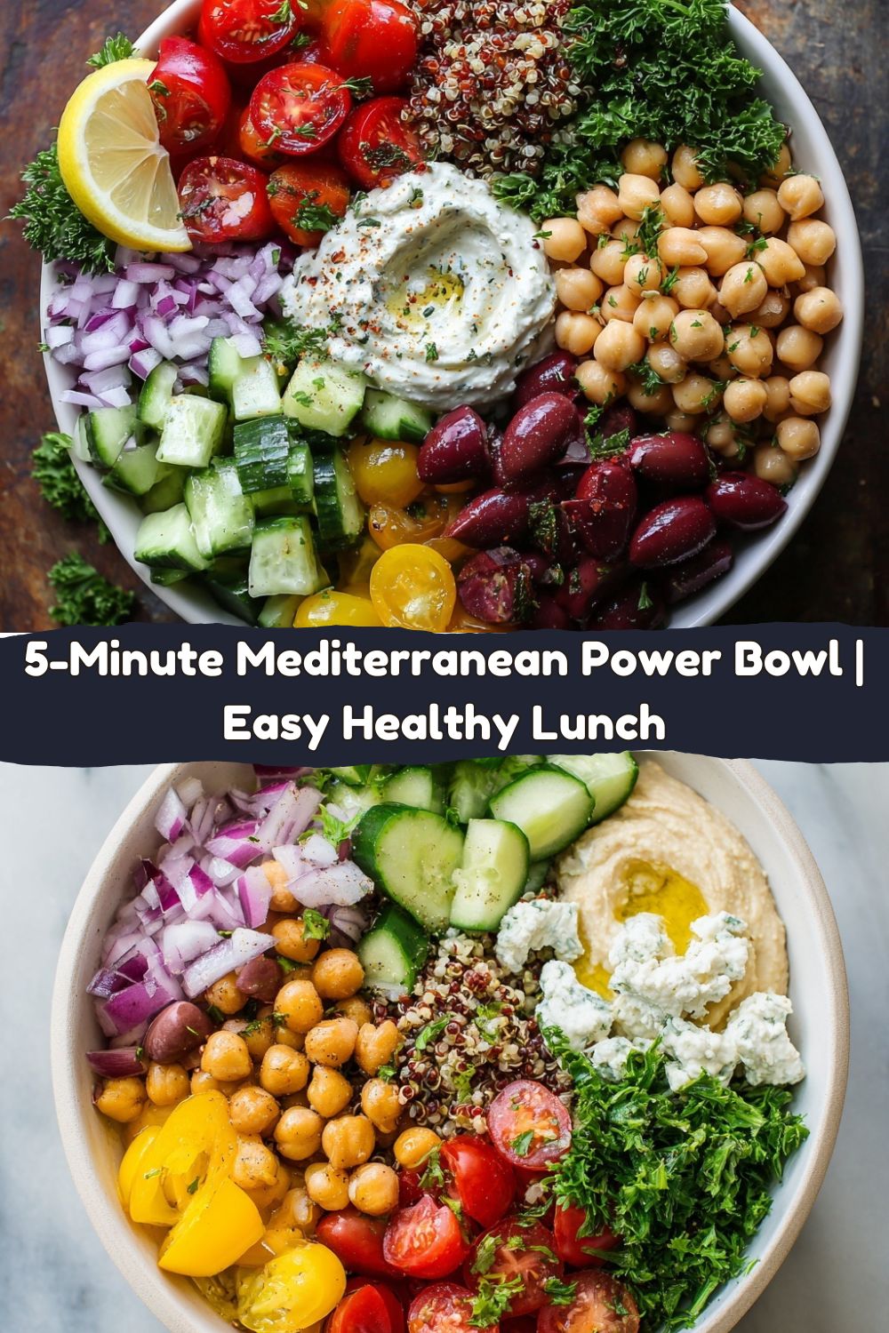 5-Minute Mediterranean Power Bowl