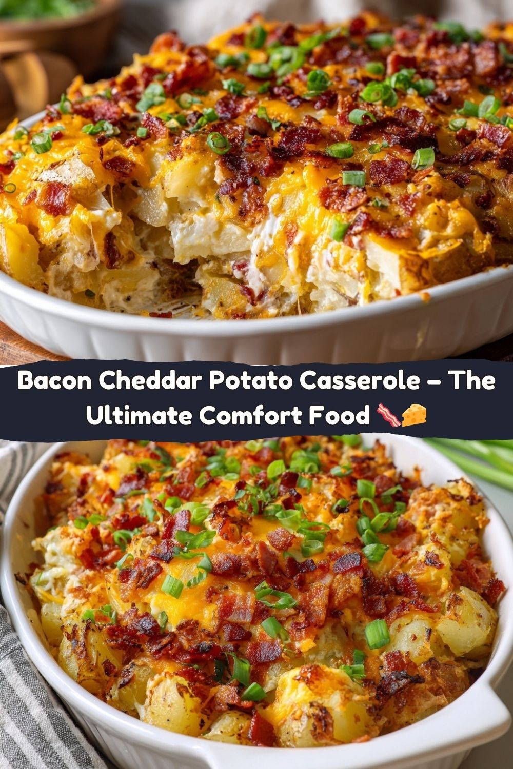 Bacon Cheddar Potato Casserole