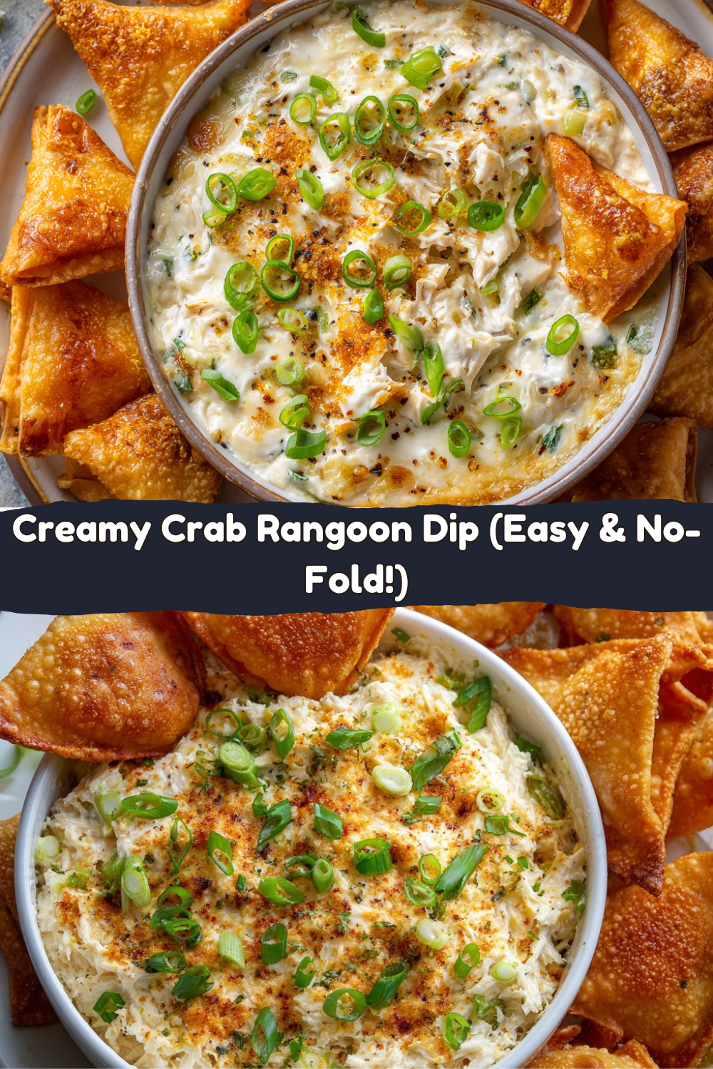 Creamy Crab Rangoon Dip