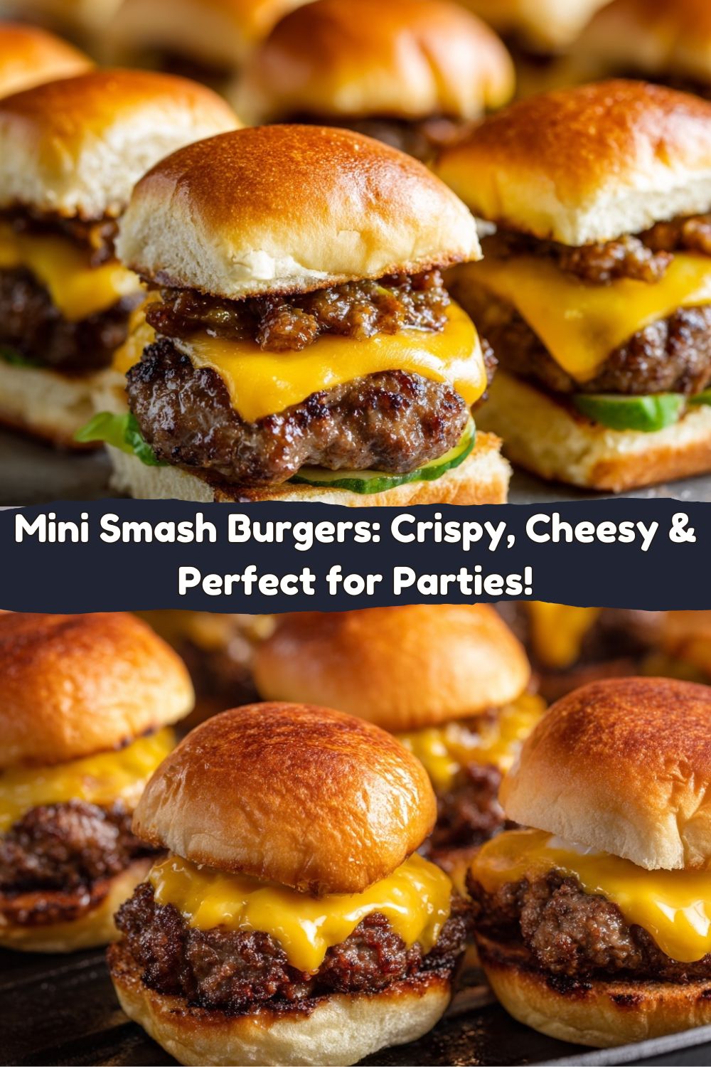 Mini Smash Burgers on the Griddle