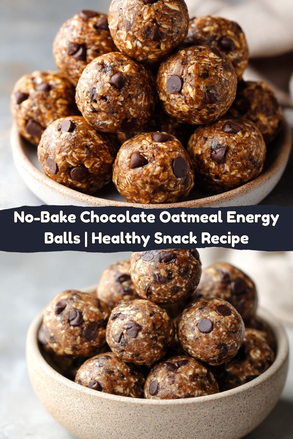 Chocolate Oatmeal Energy Balls