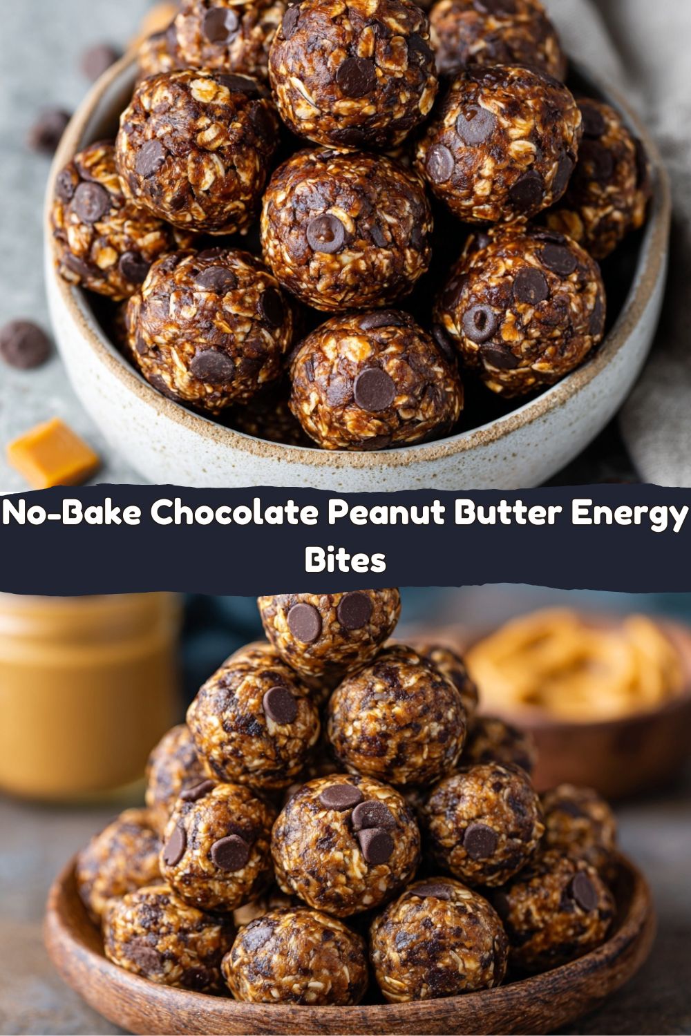 Chocolate Peanut Butter Energy Bites