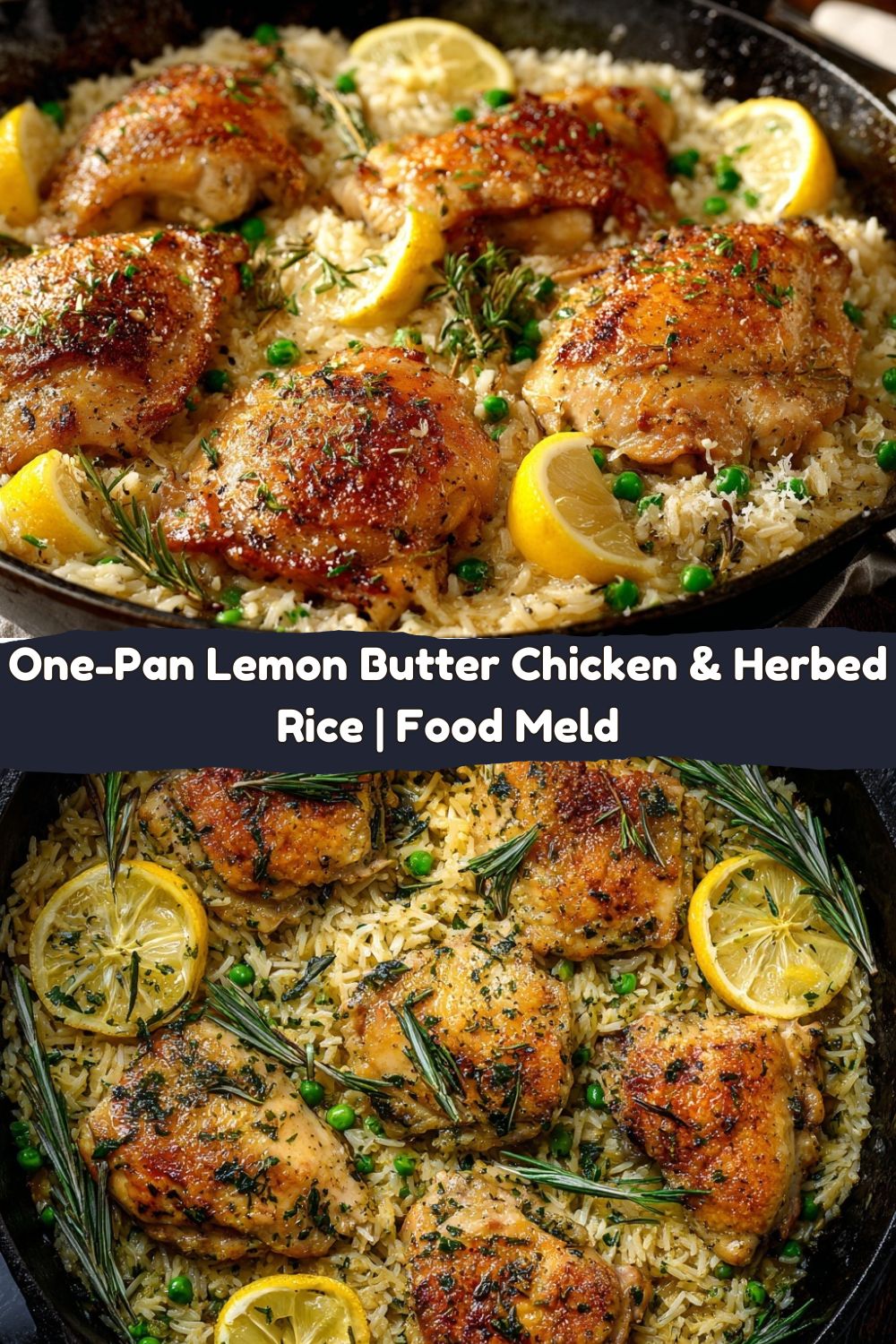 Lemon Butter Chicken & Herbed Rice