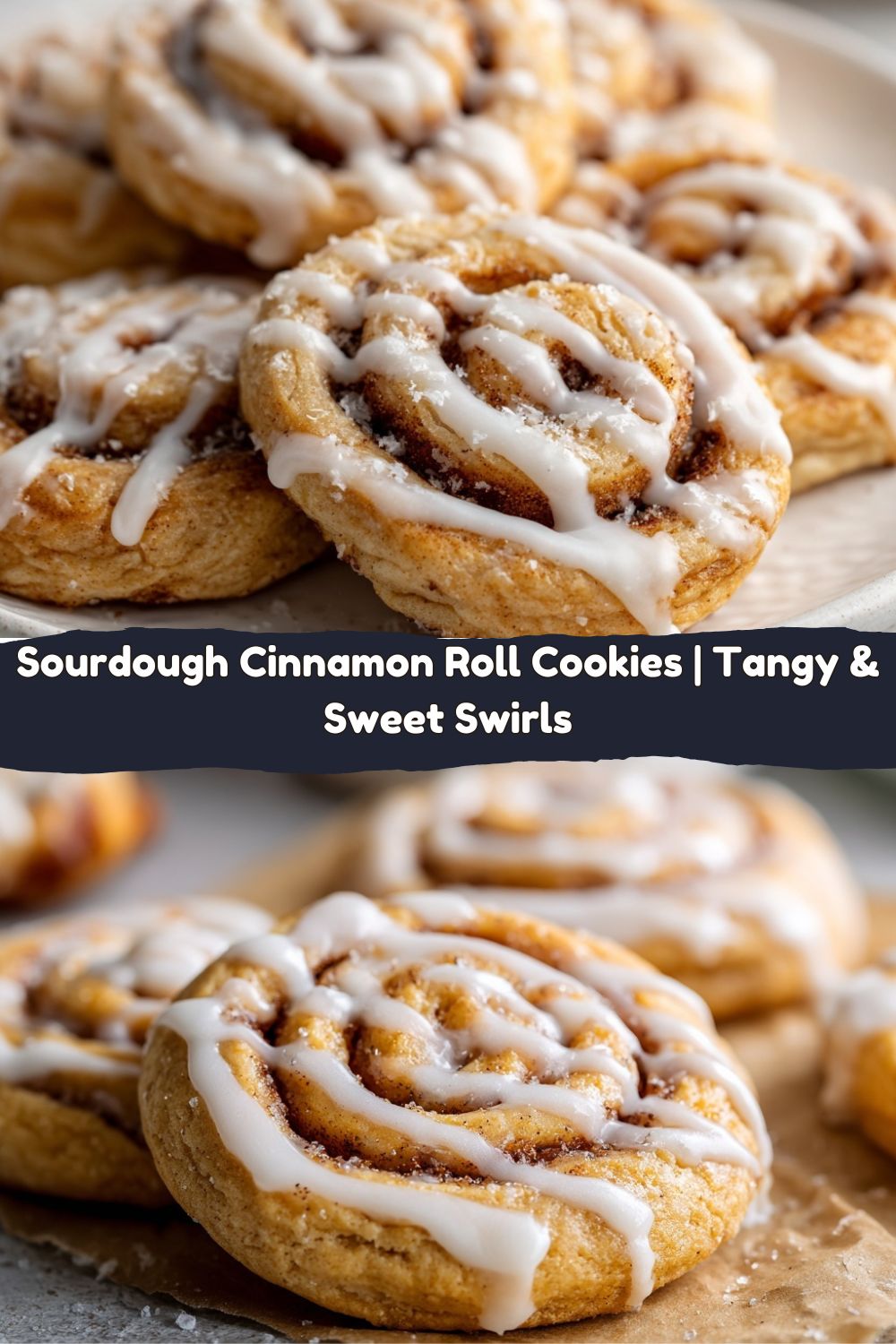 Sourdough Cinnamon Roll Cookies