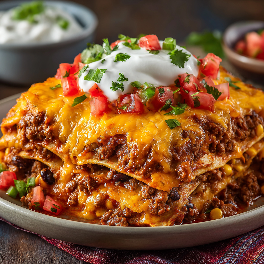 Mexican Taco Lasagna
