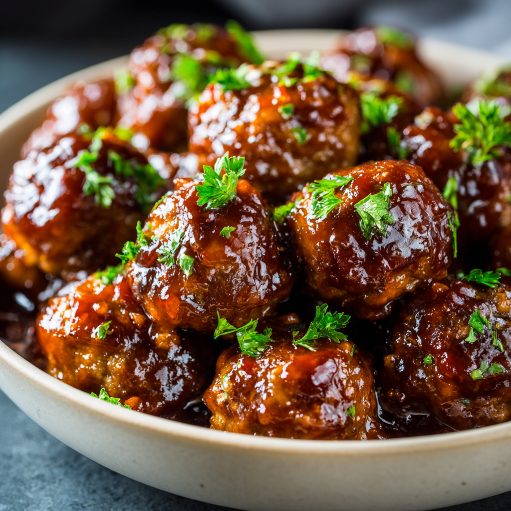 Sweet and Spicy Meatballs