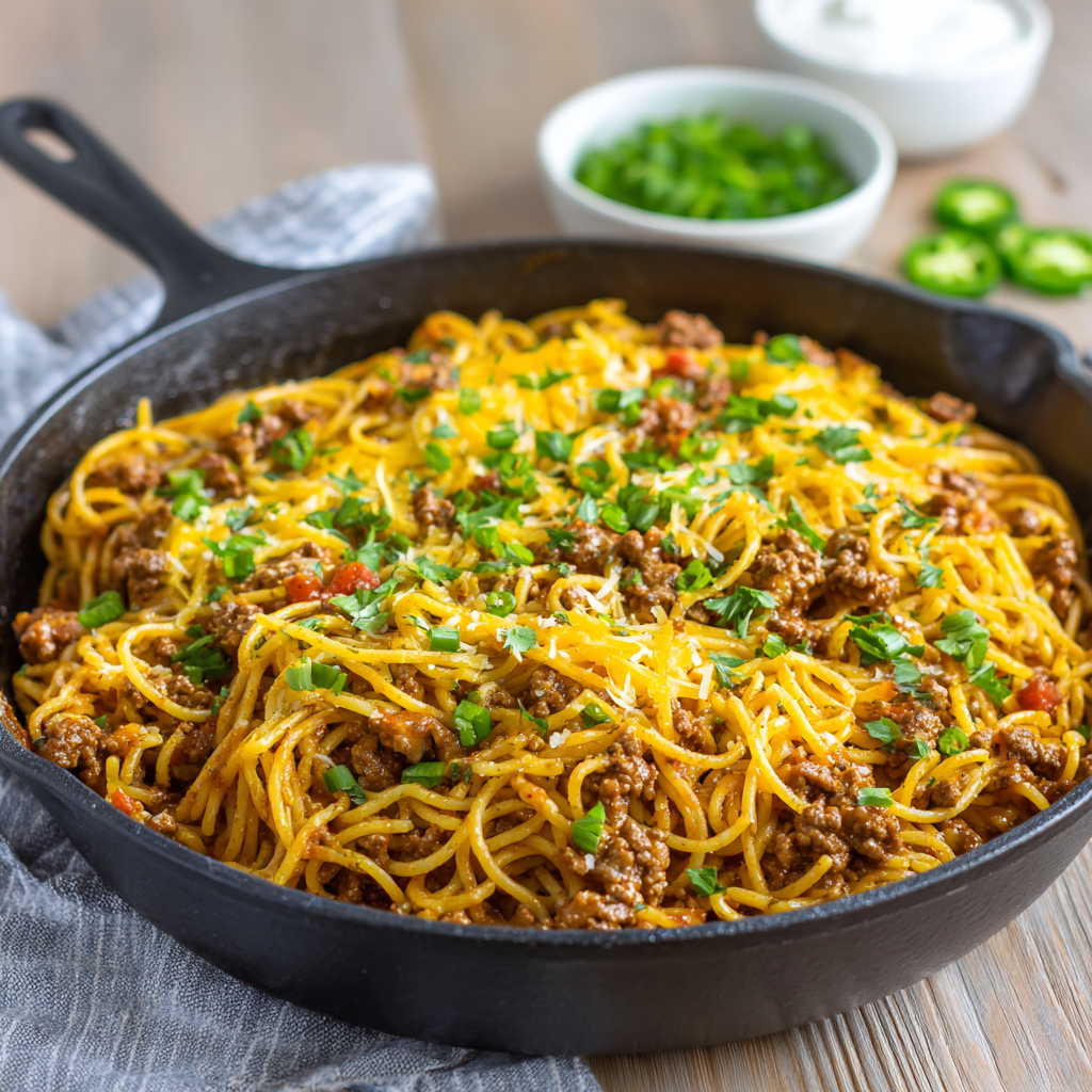 Taco Spaghetti
