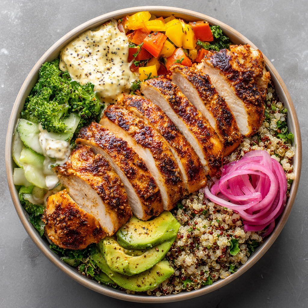 Chicken Breast Protein Bowls