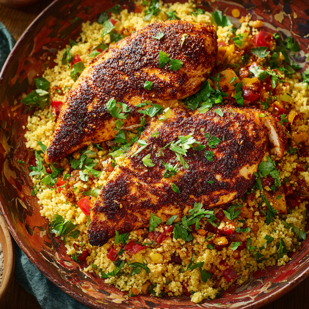 Ras el Hanout Chicken Breast