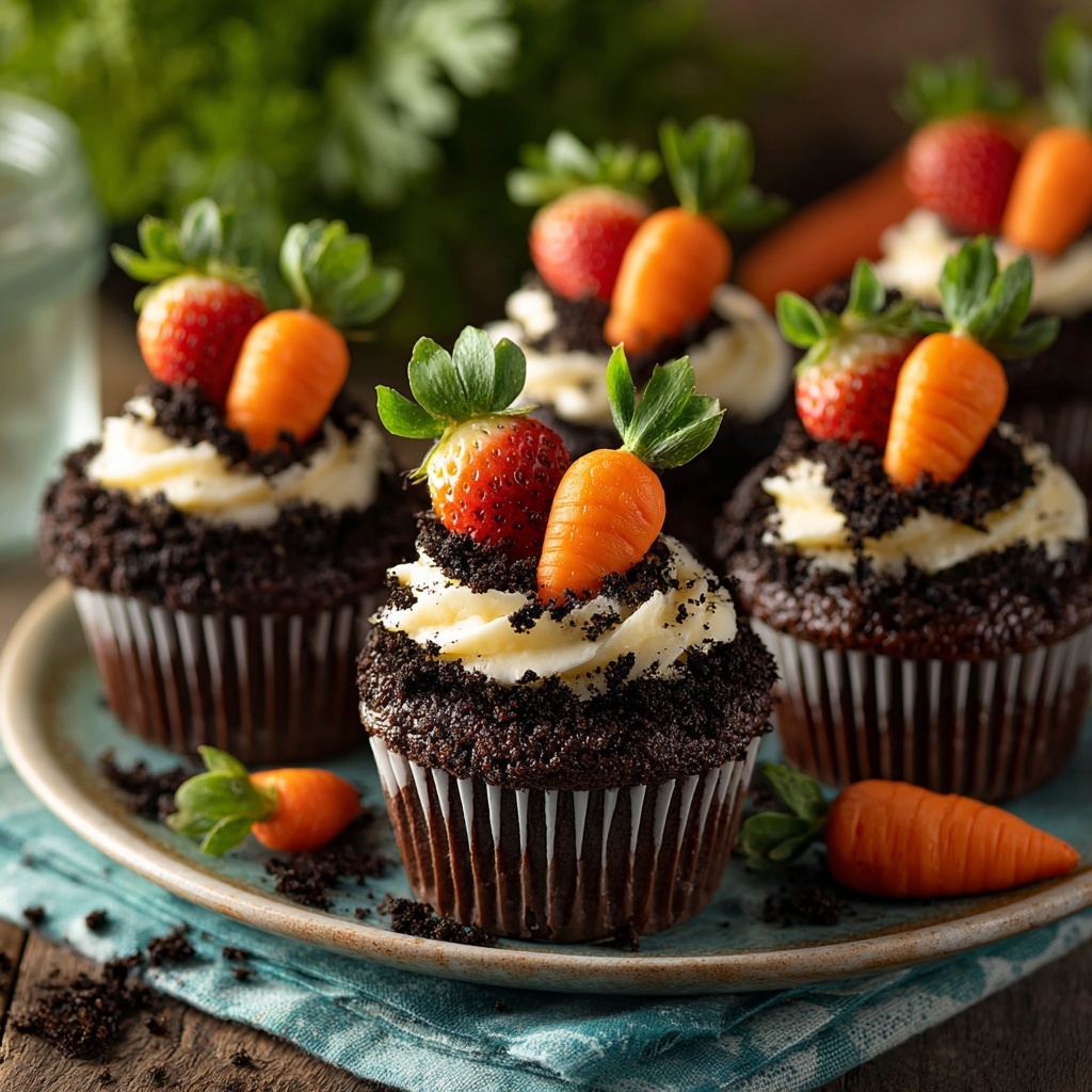 Carrot Patch Cupcakes
